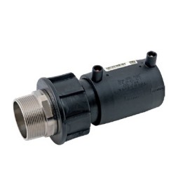 MANICOTTO DI TRANSIZIONE PE/OTTONE MASCHIO PE 100 Diam. 90 x 3"