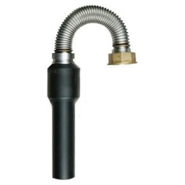 RACCORDO DI TRANSIZIONE PE-TUBO FLESSIBILE INOX 32 x 1"
