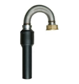 RACCORDO DI TRANSIZIONE PE-TUBO FLESSIBILE INOX 32 x 1"