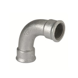 CURVA FF ZINCATA 1"1/2
