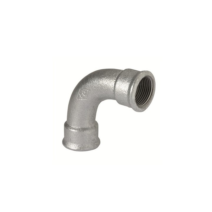 CURVA FF ZINCATA 2"1/2