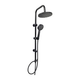 COLONNA DOCCIA C/SOFF E DOCC LX-4001 NERO GROENLANDIA