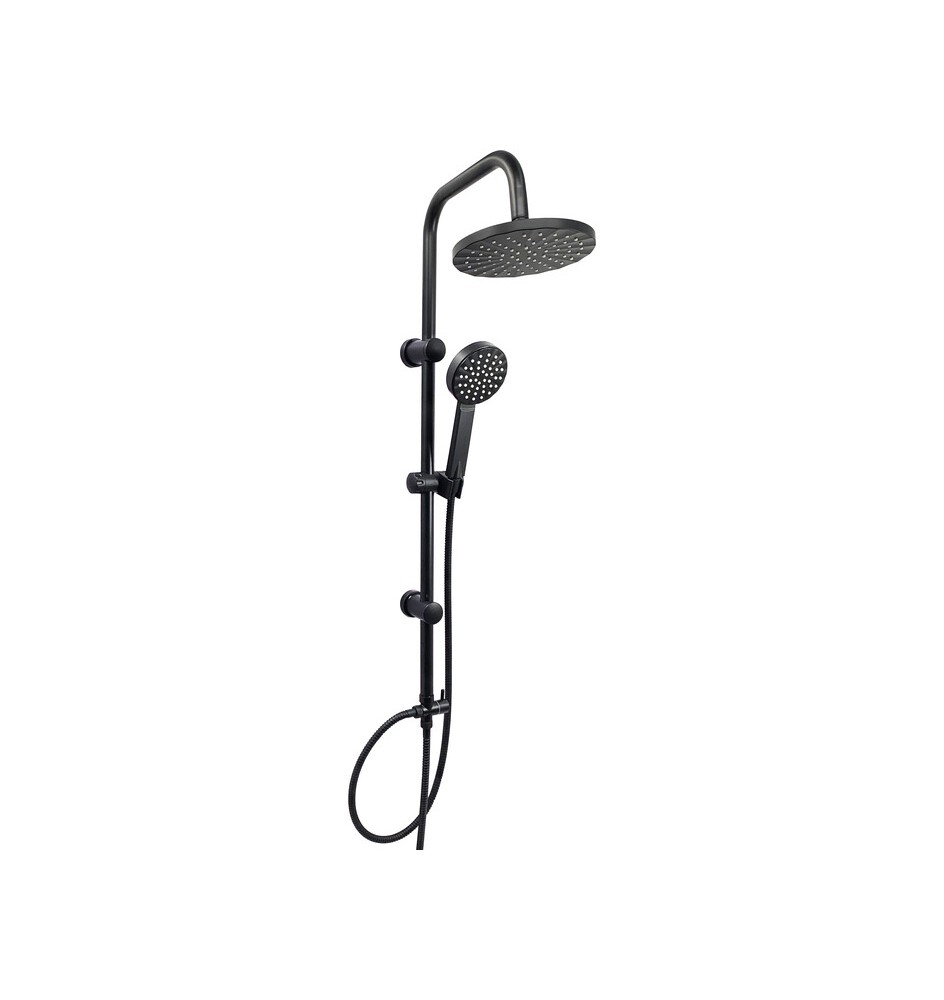 COLONNA DOCCIA C/SOFF E DOCC LX-4001 NERO GROENLANDIA