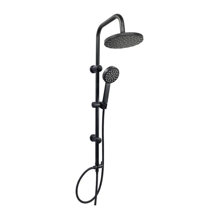 COLONNA DOCCIA C/SOFF E DOCC LX-4001 NERO GROENLANDIA