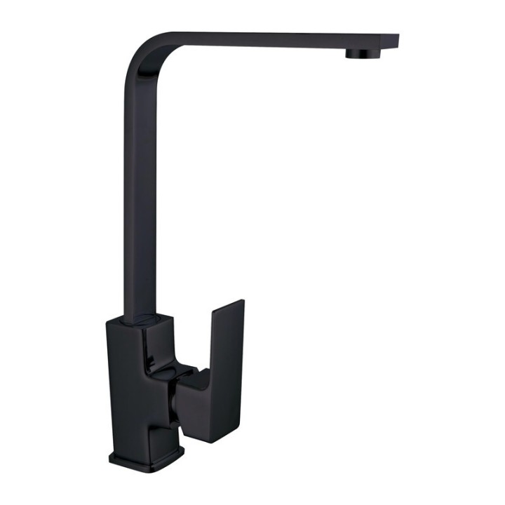SERIE ELEGANT MISCELATORE LAVELLO CANNA ALTA NERO OP