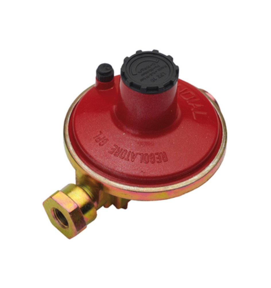 REGOLATORE GAS P/BOMBOLONE 10 KG/H F 1/2 OUT F 1/2