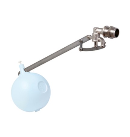 RUBINETTO A GALLEGGIANTE 5 COPP 3/4 PIAT S/SFERA