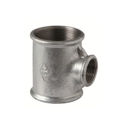 TEE RIDOTTA ZINCATA 1/2"x1"x1/2"