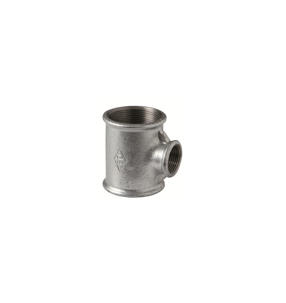 TEE RIDOTTA ZINCATA 1" x 3/4" x 1" -CONF