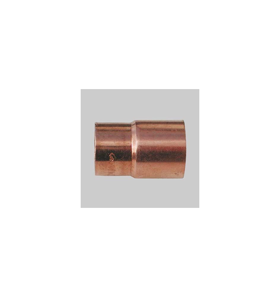 MANICOTTO RAME RIDOTTO A SALDARE FEMMINA/FEMMINA - 14 x 12