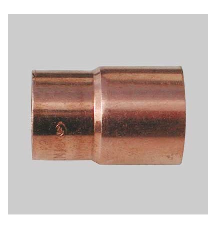 MANICOTTO RAME RIDOTTO A SALDARE FEMMINA/FEMMINA - 18 x 12