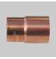 MANICOTTO RAME RIDOTTO A SALDARE FEMMINA/FEMMINA - 22 x 12