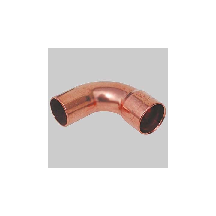 CURVA RAME 90° A SALDARE MASCHIO/FEMMINA - 12 x 12