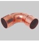CURVA RAME 90° A SALDARE FEMMINA/FEMMINA - 54 x 54