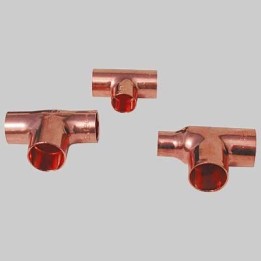 TEE RAME RIDOTTO A SALDARE FEMMINA/FEMMINA/FEMMINA - 16 x 12 x 16