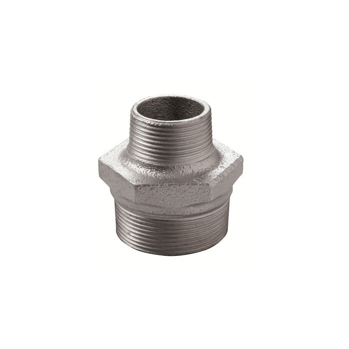NIPPLE RIDOTTO ZINCATO 3/4 x 1/2