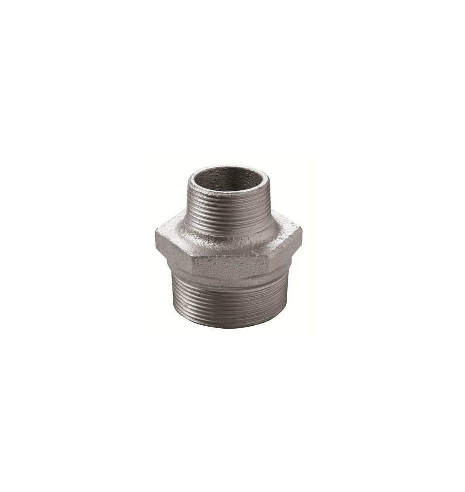 NIPPLE RIDOTTO ZINCATO 1"1/2 x 1"1/4