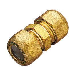 RACCORDO OTTONE DIRITTO DOPPIO BICONO 14X1/2