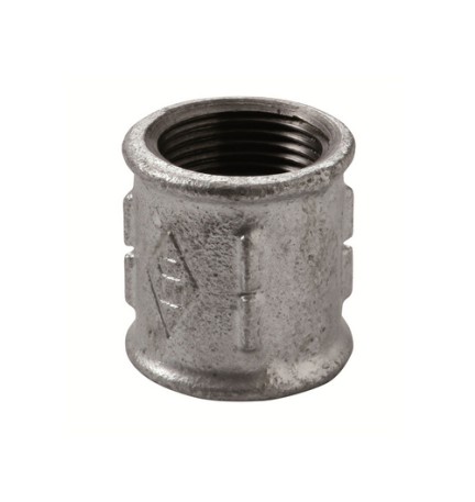 MANICOTTO CON FILETTATURA DX & SX ZINCATO 3/4