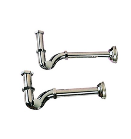 SIFONE A S OTTONE CROMATO D 1.1/4*