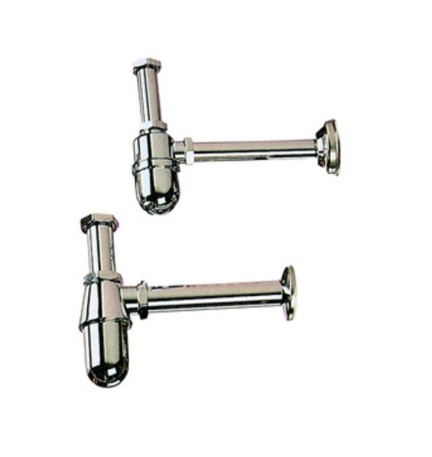 SIFONE A BOTTIGLIA OTTONE CROMATO D 1*
