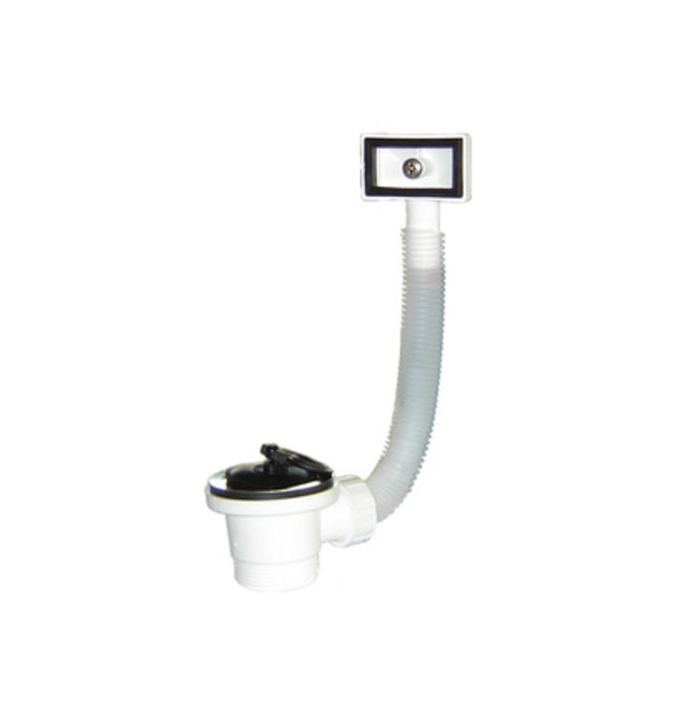 PILETTA P/LAVELLO INOX C/TAPPO D 70 MM 1.1/2**