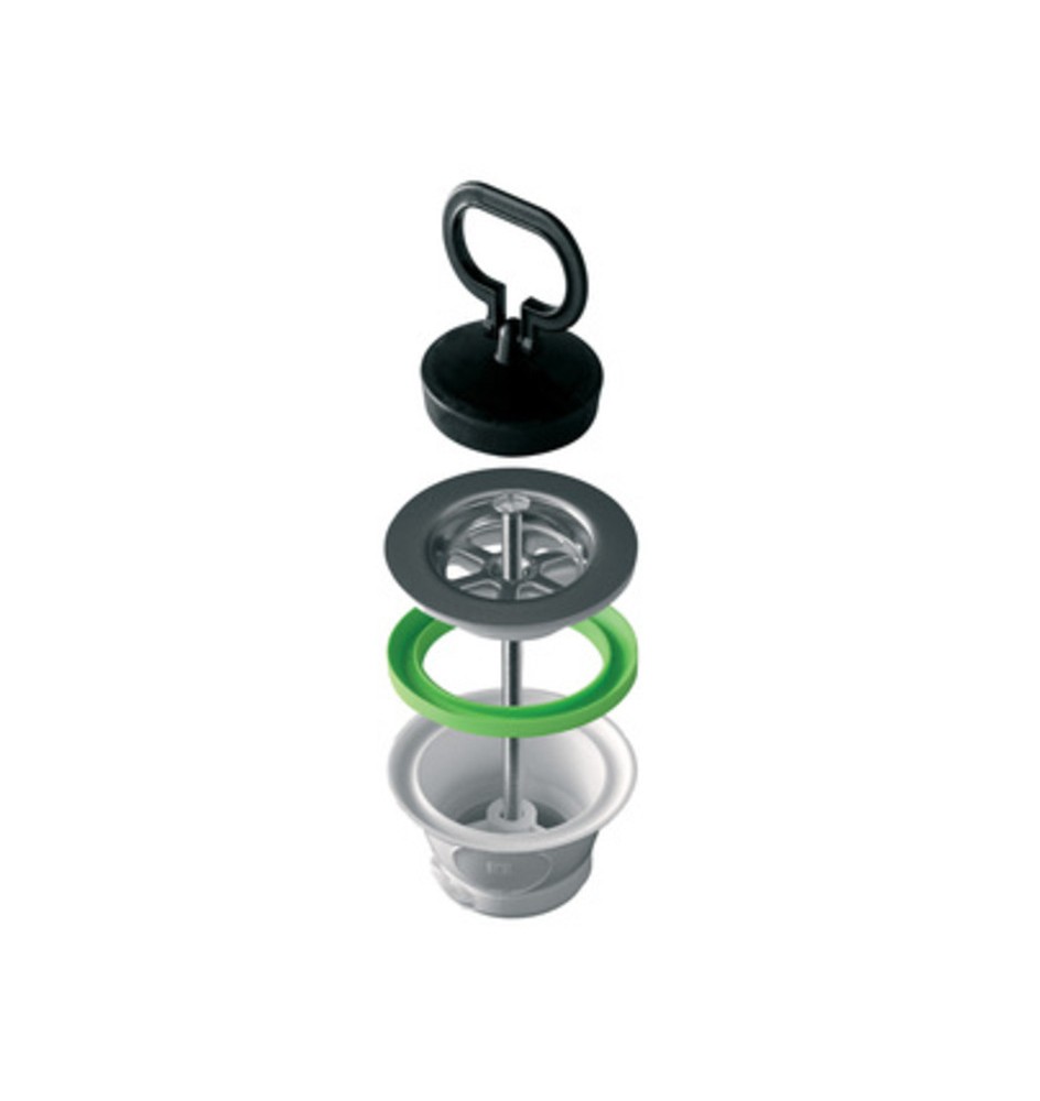 PILETTA P/LAVELLO INOX D 70 MM 1.1/2**