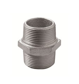 NIPPLE CON FILETTATURA DX & SX ZINCATO 1"1/4