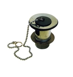PILETTA LAVABO E BIDET D 11/4 OTTONE CROMO