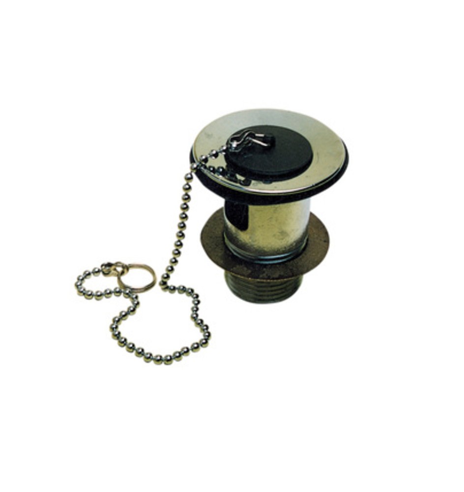 PILETTA LAVABO E BIDET D 11/4 OTTONE CROMO