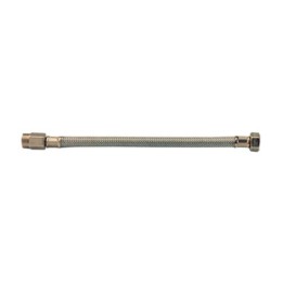 FLESSIBILE INOX PROLUNGATO MAS/FEM 1/2 40CM DN10
