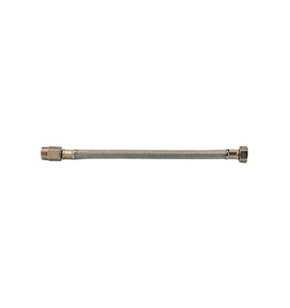 FLESSIBILE INOX PROLUNGATO MAS 1/2 FEM 3/8 30CM DN10