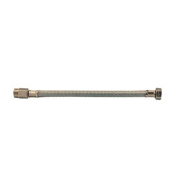 FLESSIBILE INOX PROLUNGATO MAS 1/2 FEM 3/8 35CM DN10