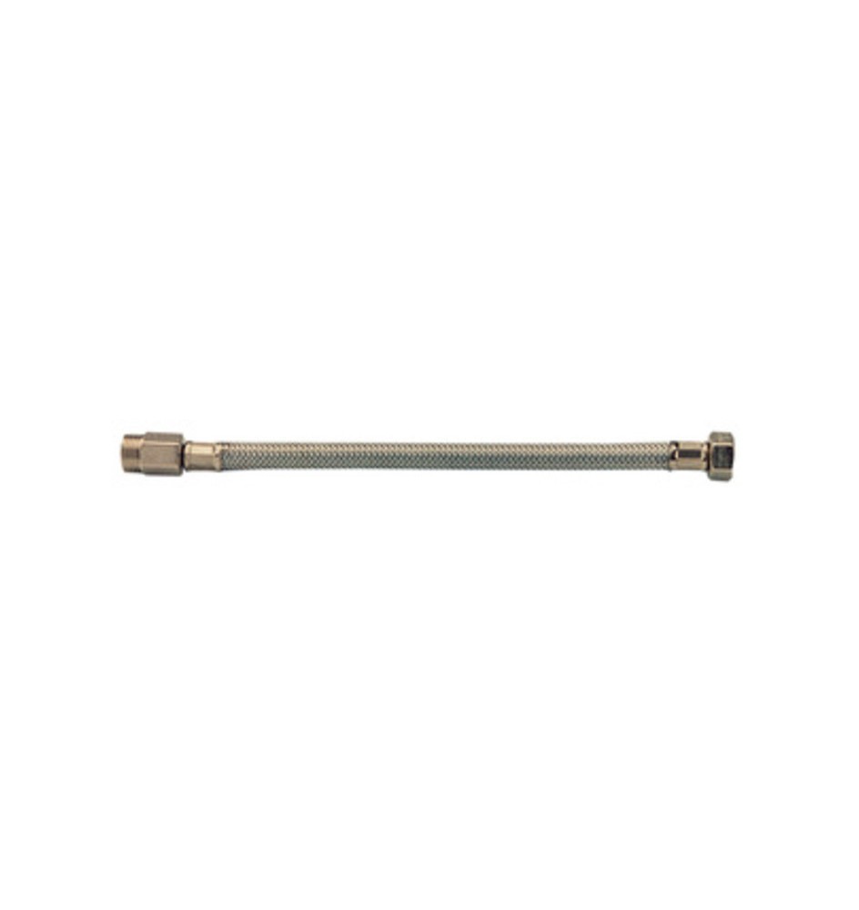 FLESSIBILE INOX PROLUNGATO MAS 1/2 FEM 3/8 35CM DN10