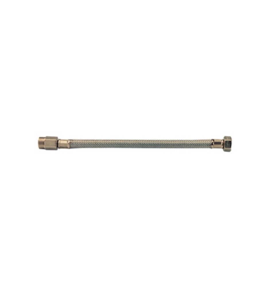 FLESSIBILE INOX PROLUNGATO MAS 1/2 FEM 3/8 40CM DN10
