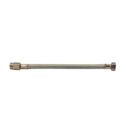 FLESSIBILE INOX PROLUNGATO MAS 1/2 FEM 3/8 40CM DN10