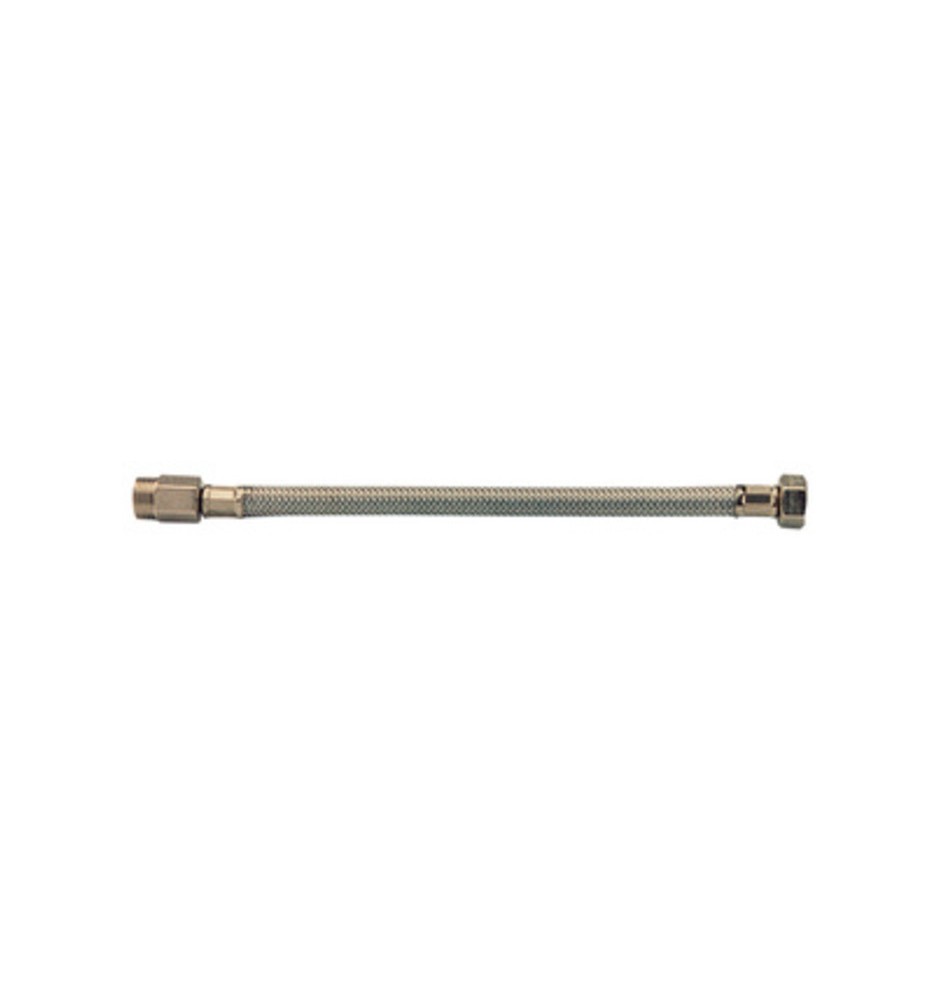 FLESSIBILE INOX PROLUNGATO MAS 1/2 FEM 3/8 50CM DN10