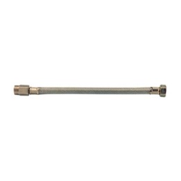 FLESSIBILE INOX PROLUNGATO MAS/FEM 1/2 30CM DN10