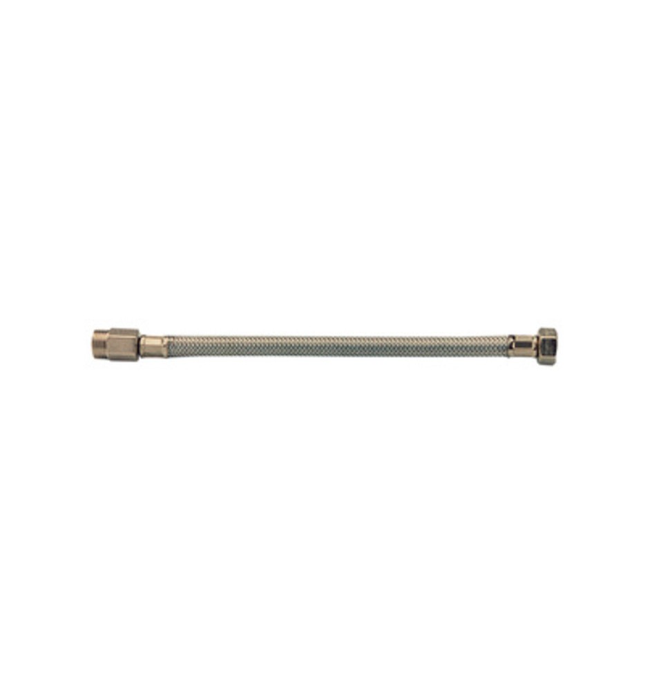 FLESSIBILE INOX PROLUNGATO MAS/FEM 1/2 30CM DN10