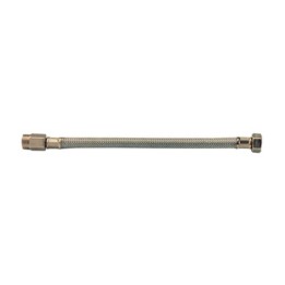 FLESSIBILE INOX PROLUNGATO MAS/FEM 1/2 35CM DN10