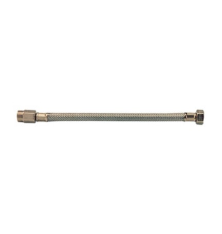 FLESSIBILE INOX PROLUNGATO MAS/FEM 1/2 35CM DN10