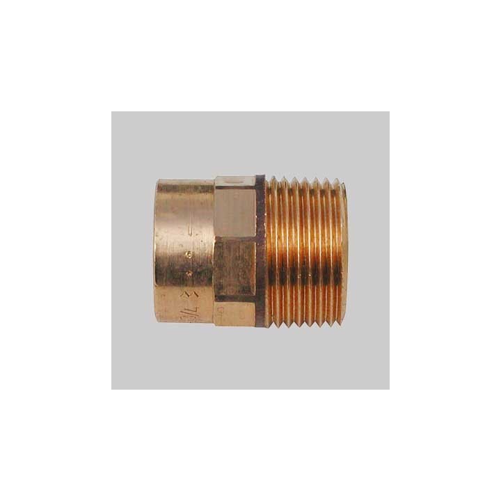 NIPLES BRONZO FILETTATO MASCHIO A SALDARE FEMMINA - 28 x 1"