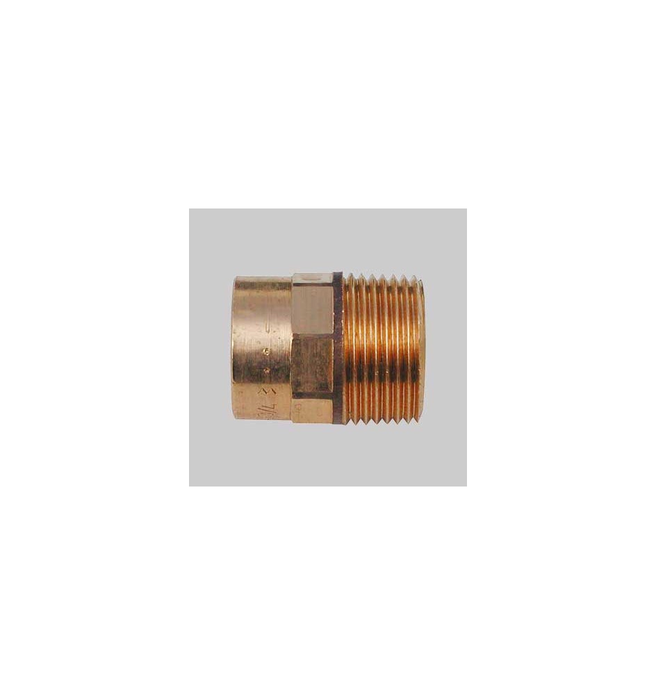 NIPLES BRONZO FILETTATO MASCHIO A SALDARE FEMMINA - 42 x 1"1/2