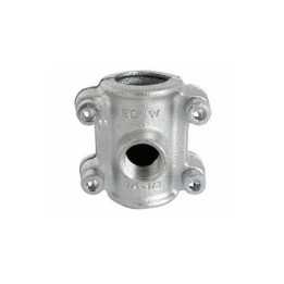 COLLARE DI DERIVAZIONE ZINCATO 1" x 1/2"
