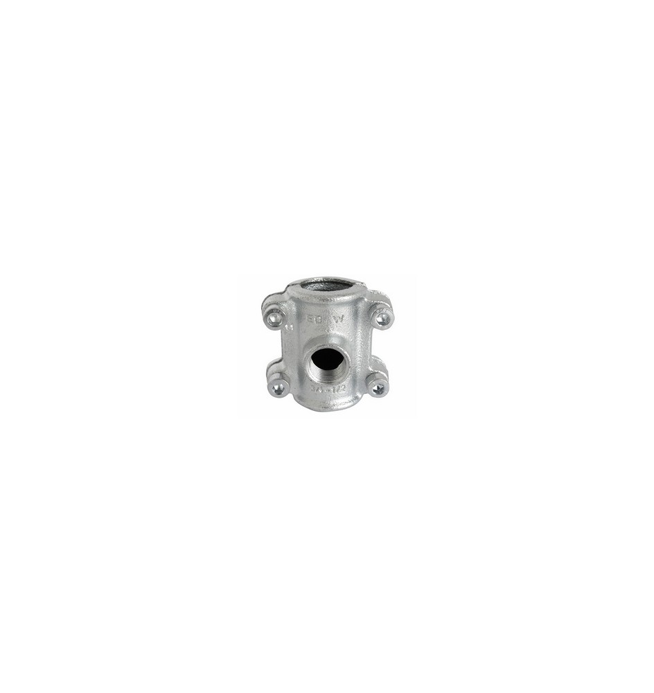 COLLARE DI DERIVAZIONE ZINCATO 3/4" x 1/2" F-BRICO