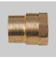NIPLES BRONZO FILETTATO FEMMINA A SALDARE FEMMINA - 22 x 1"