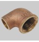 GOMITO BRONZO FILETTATO FEMMINA A SALDARE FEMMINA - 18 x 3/4