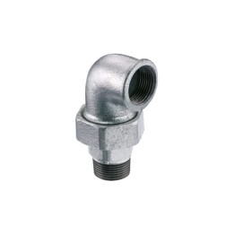 GOMITO CON BOCCHETTONE A 90° SEDE PIANA M/F 1/2