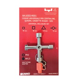 CHIAVE UNIVERSALE P/CASSETTE CONTATORI