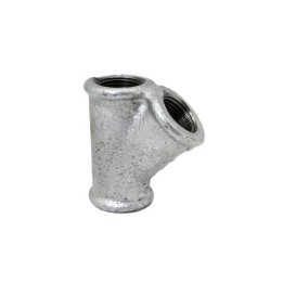 TEE A 45 FF ZINCATO 1"